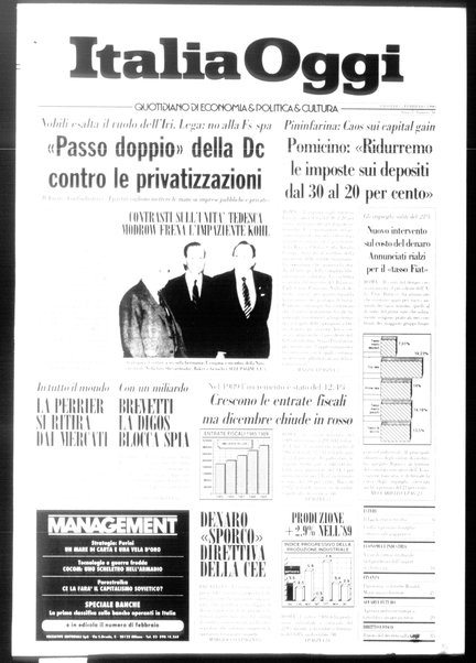 Italia oggi : quotidiano di economia finanza e politica